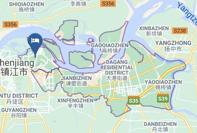 Zhenjiang - The Hotel V Maps
