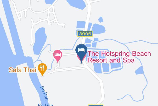 Amphoe Takua Thung - The Hotspring Beach Resort And Spa Maps