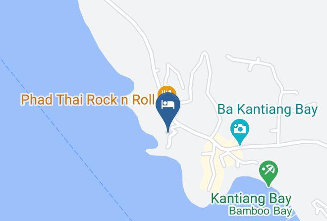 Amphoe Ko Lanta - The Houben Hotel Adults Only Maps