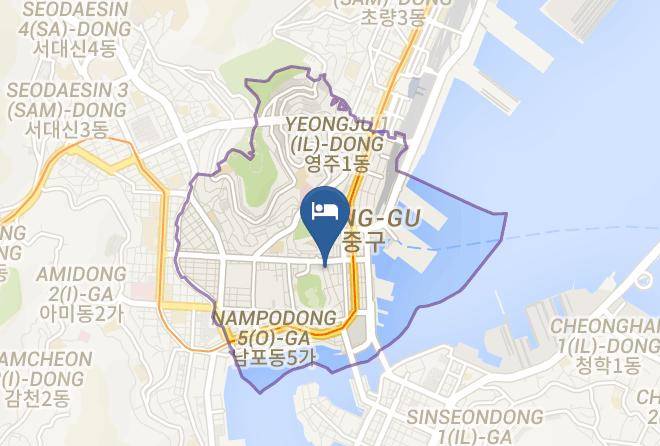 Junggu - The Hound Hotel Maps