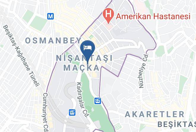 Sisli - The Stay Nisantasi Maps