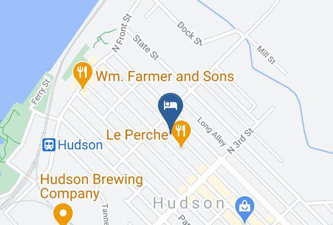 Columbia - The Howard Hotel Hudson Ny Maps