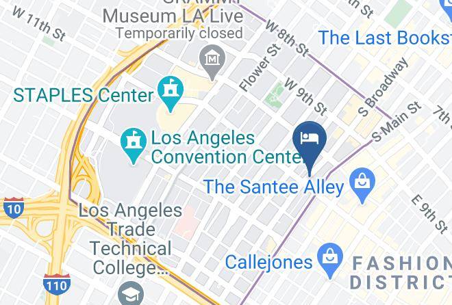 Los Angeles - The Hoxton Downtown La Maps
