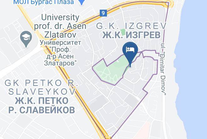 Burgas Zhk Izgrev - The Hug Center Of Velolobby Maps