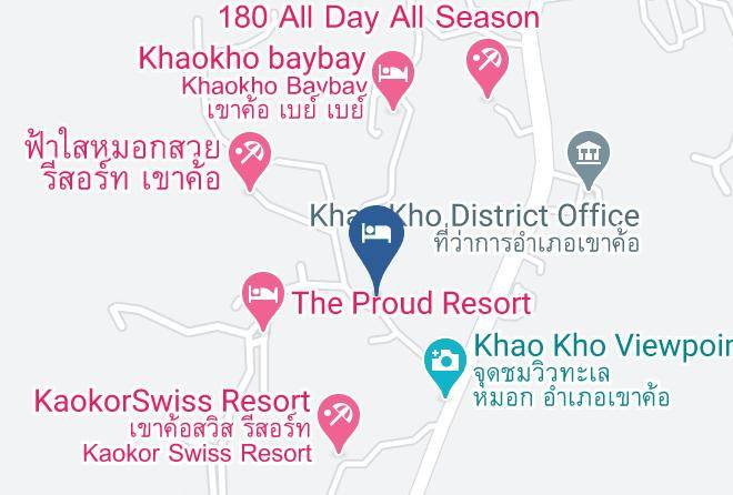Amphoe Khao Kho - The Hugo Cafe & Resort Maps