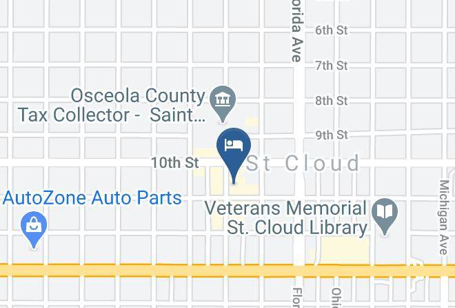 Osceola - The Hunter Arms Hotel Maps