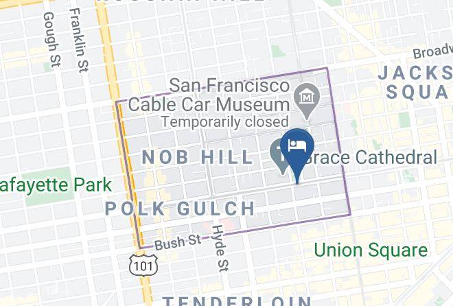 San Francisco - The Huntington Hotel San Francisco Maps