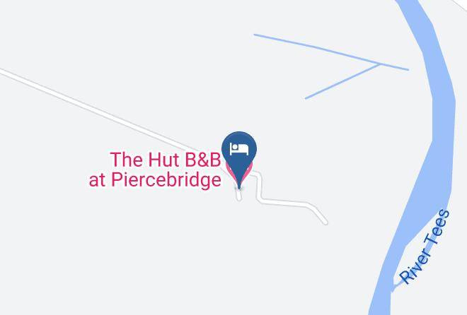 North Yorkshire - The Hut B&b At Piercebridge Maps