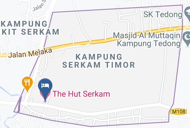 Jasin District - The Hut Serkam Maps