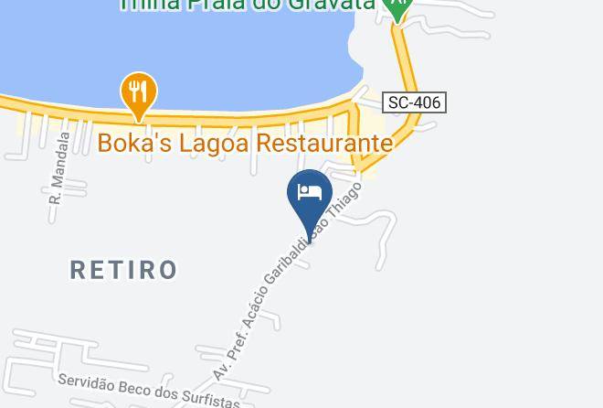 Florianopolis - The Hyperion Boutique Hotel & Bar Maps