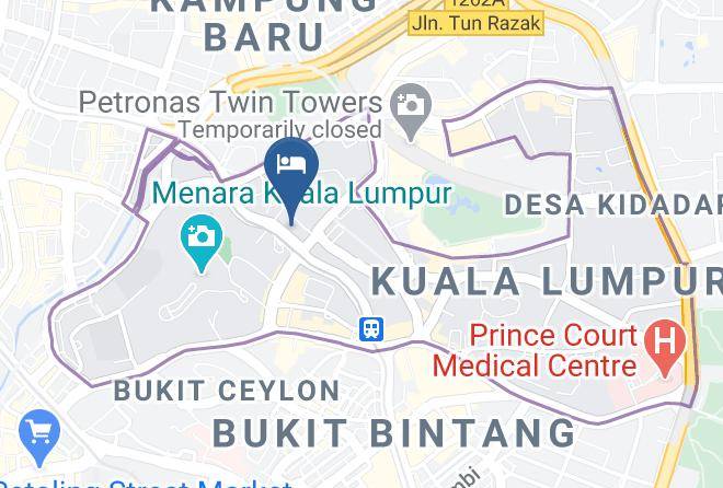 Kuala Lumpur - The Idaris Vortex Klcc Maps