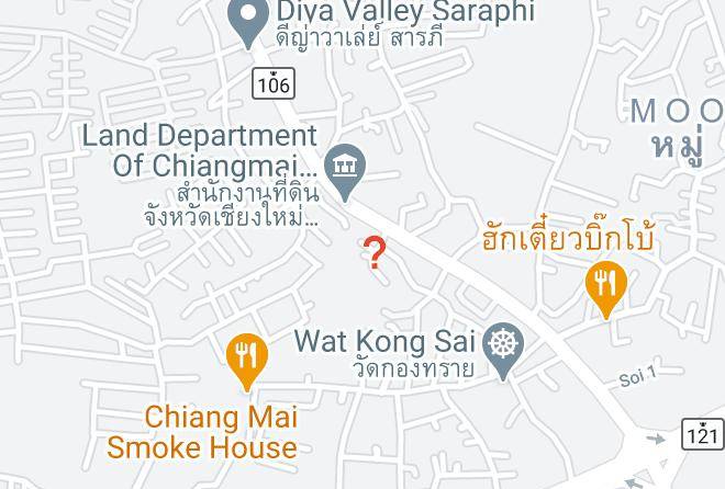 Amphoe Saraphi - The Idea Hotel Maps