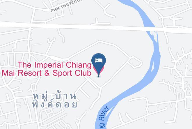 Amphoe Mae Rim - The Imperial Chiang Mai Resort & Sport Club Maps