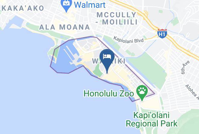 Honolulu - The Imperial Hawaii Resort Maps