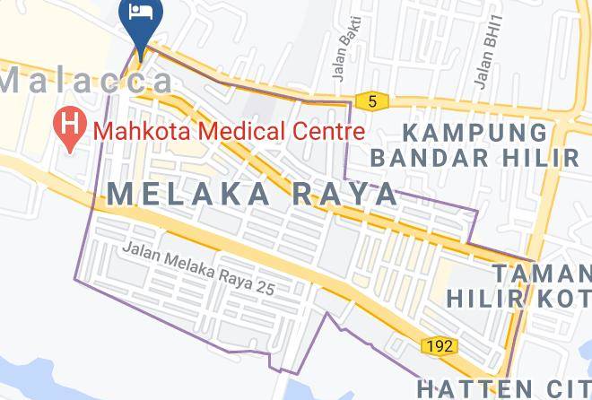 Melaka Tengah - Imperial Heritage Hotel Maps