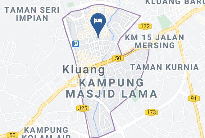 Keluang - The Imperial Hotel Maps
