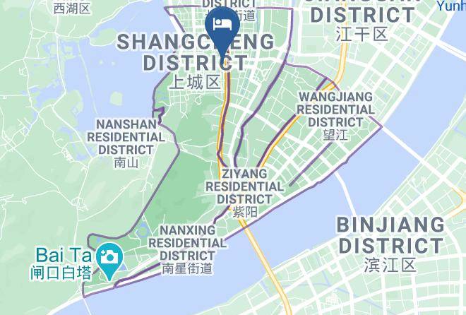 Hangzhou - The Imperial Street Boutique Hotel Maps