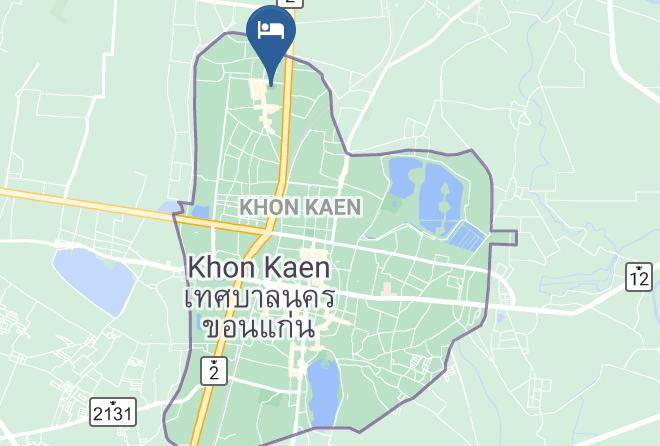 Amphoe Mueang Khon Kaen - The Impress Khon Kaen Maps