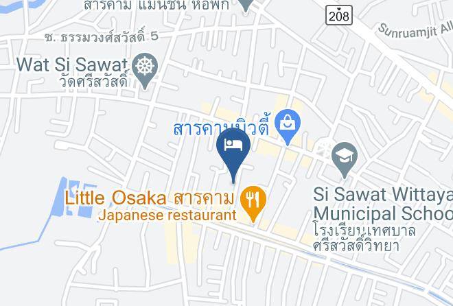 Mueang Maha Sarakham District - The Infinite Opulence Maps
