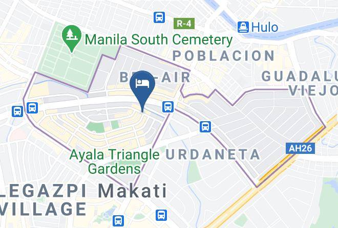 Metro Manila - Infinity Tower Suites Makati Maps