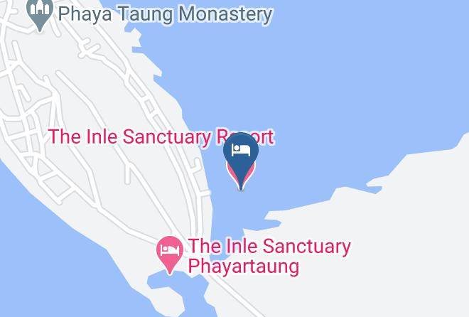 Taunggyi - The Inle Sanctuary Resort Maps