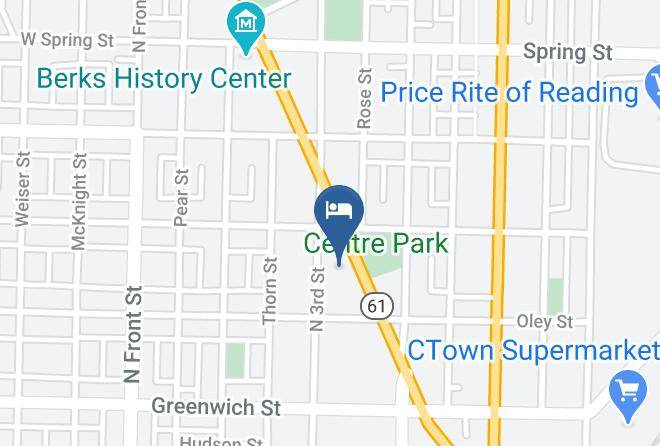 Berks - The Inn At Centre Park Maps