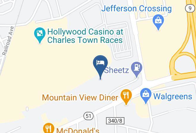 Jefferson - The Inn At Charles Town Races Maps