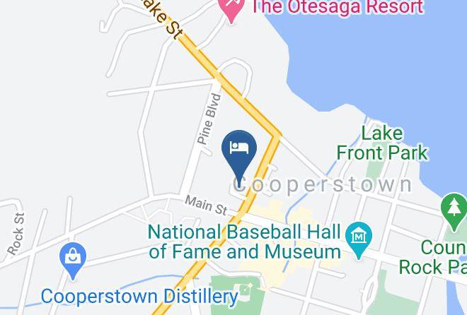 Otsego - The Inn At Cooperstown Maps