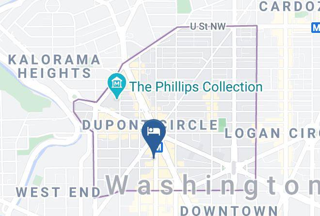 City Of Washington - Inn At Dupont South Maps