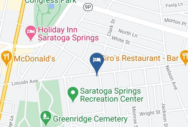 Saratoga - The Inn At Five Points Maps