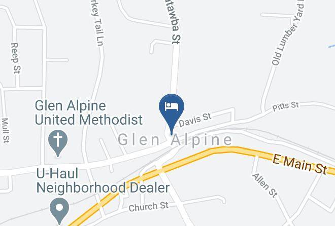 Burke - The Inn At Glen Alpine Maps