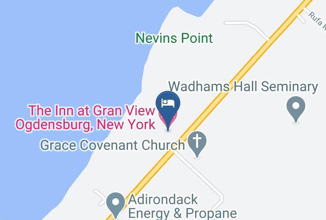 St Lawrence - The Inn At Gran View Ogdensburg New York Maps