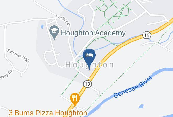 Allegany - The Inn At Houghton Creek Maps