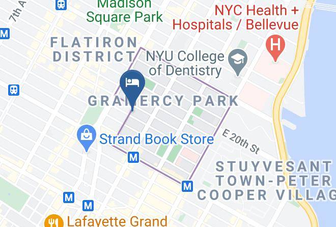 New York - Inn At Irving Place Maps