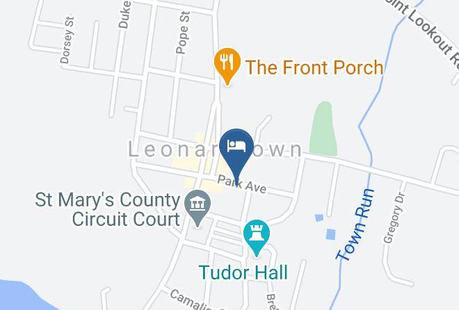 St Mary S - The Inn At Leonardtown Ascend Hotel Collection Maps