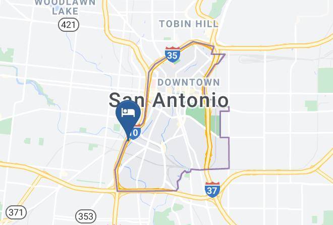 Bexar - The Inn At Market Square Downtown Maps