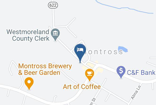 The Inn At Montross Map