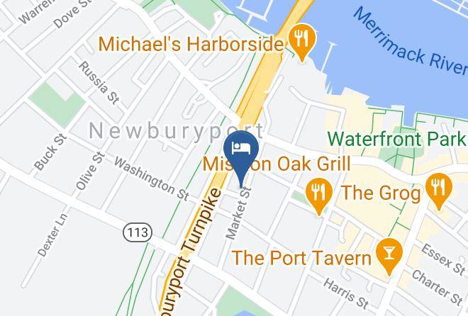 The Inn At Newburyport Map