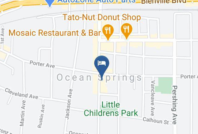 Jackson - The Inn At Ocean Springs Maps