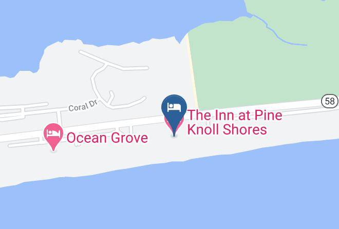 Carteret - The Inn At Pine Knoll Shores Maps