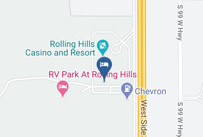 Tehama - The Inn At Rolling Hills Casino And Resort Maps