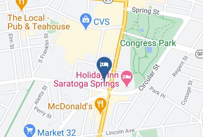 Saratoga - The Inn At Saratoga Maps