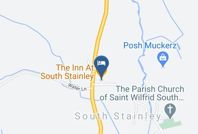 North Yorkshire - The Inn At South Stainley Maps