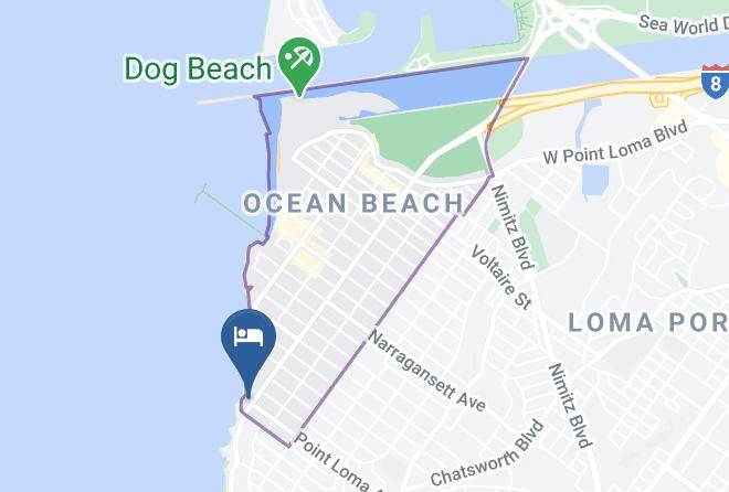 San Diego - The Inn At Sunset Cliffs Maps