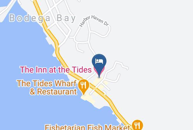 Sonoma - The Inn At The Tides Maps