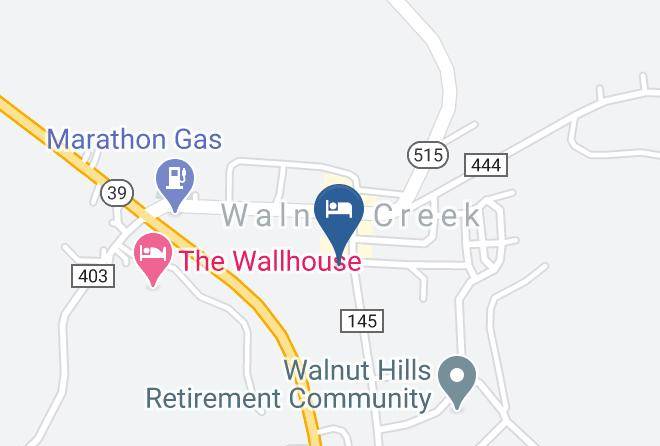 Holmes - The Inn At Walnut Creek Maps