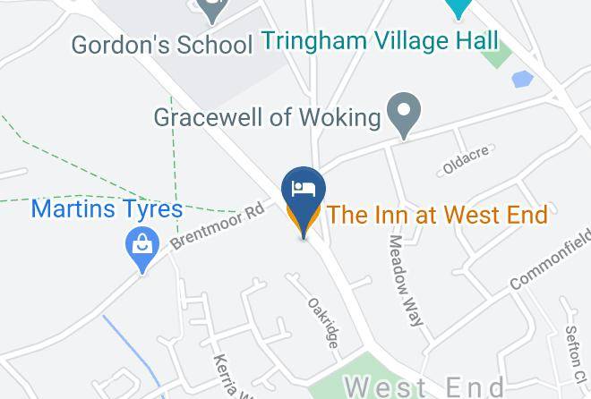 Surrey - The Inn At West End Maps