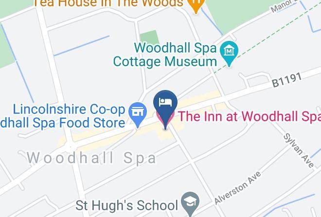 Lincs - The Inn At Woodhall Spa Maps