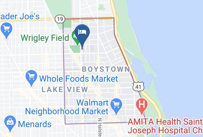 Cook - The Inn At Wrigleyville Maps