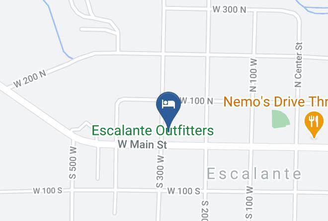 The Inn Of Escalante Map